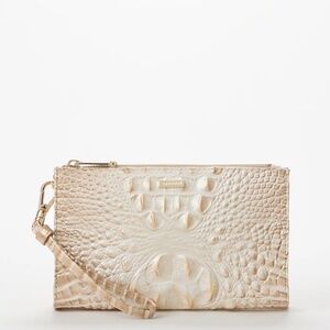 BRAHMIN Melbourne Collection Contour Daisy Wristlet